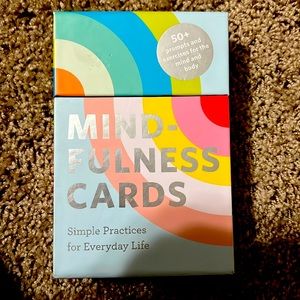 Mind-fulness cards. New. Prompts and exercises for the mind and body